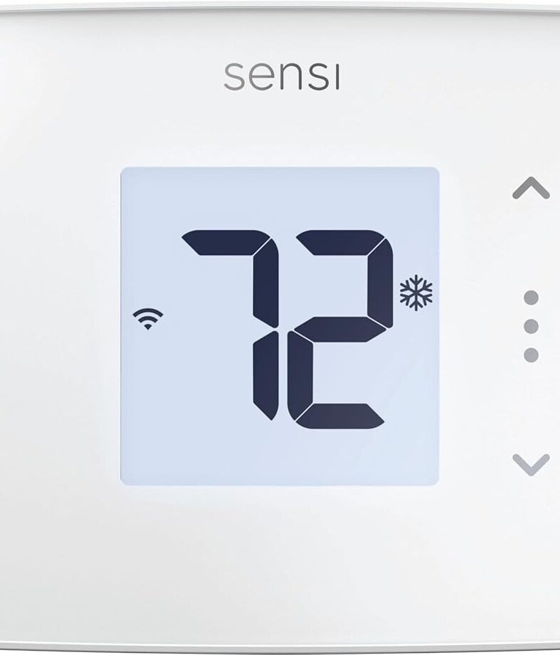Sensi Lite Smart Thermostat, WiFi, DIY, Alexa, Energy Star Certified, ST25W